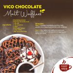 Vico Chocolate Malt Waffles